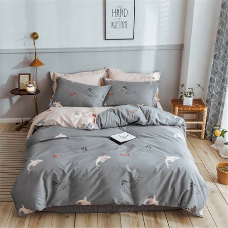 舒适睡眠新篇章 玖瑶纯棉四件套,学生宿舍的贴心选择