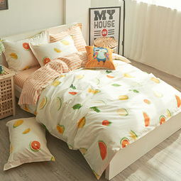 全棉斜纹半活性印花四件套 舒适与美观的完美结合